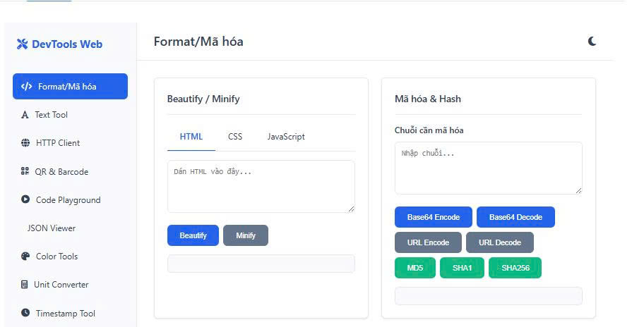  DevTools Web – Bộ công cụ lập trình viên đa năng
